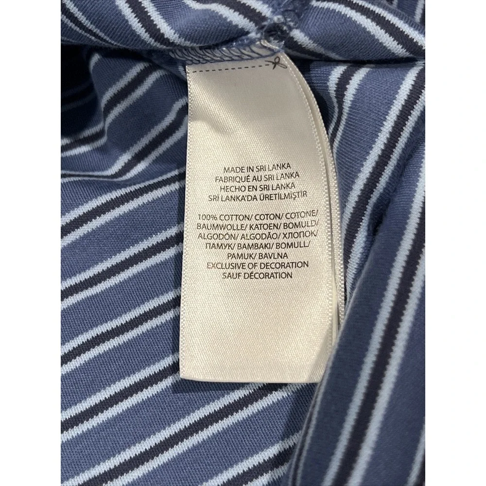 RALPH LAUREN Men's Blue Quarter Button Polo T-Shirt Size SP Great!!